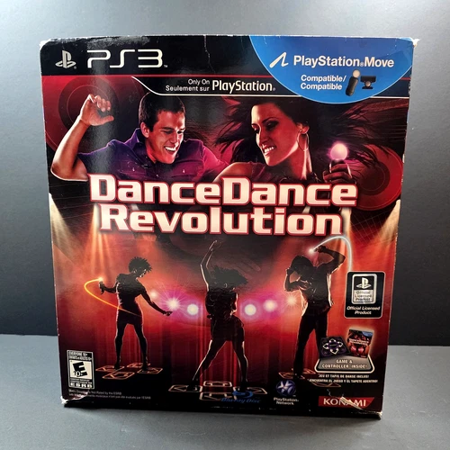 PS3 Dance Dance Revolution | Konami Dance Mat and Box | No Game