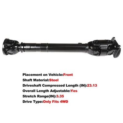Driveshaft Fits Land Rover Discovery 2 1999-2004 Front Drive Shaft 4WD 587mm