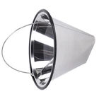 Stainless Steel Filter Fit For Moccamaster KBGV KBT Series Coffee Maker Metal Re