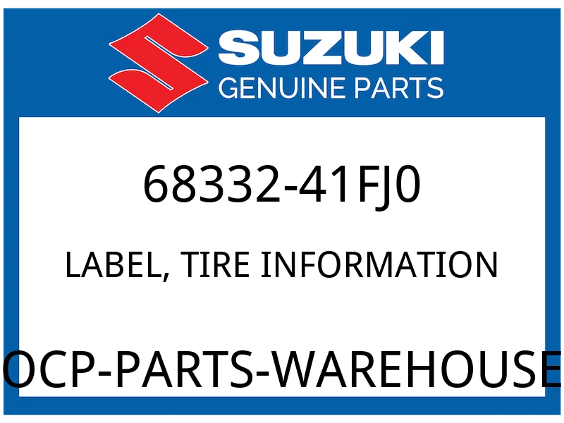 LABEL, TIRE INFORMATION