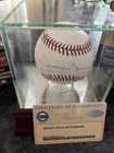 Mariano Rivera NY Yankees signed MLB Baseball with Steiner COA & case