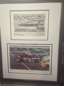 Rick Rush  'Heart of a Champion' Dale Earnhardt Sr Serigraph #656/1000 Signed