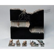 Wingnut Wings LC3202 Little Contemptibles Under the Line Metal Figure Scene