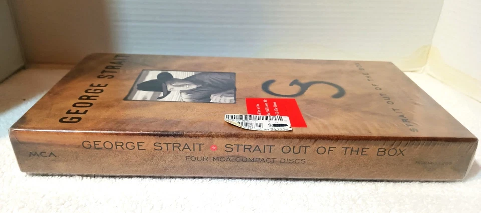 Strait Out of the Box by George Strait CD Sep 1995 4 Disc Sealed New Foto 2 de 4