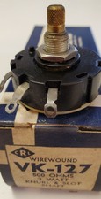 NOS CRL Centralab  Radiohm VK-127 500 Ohm Pot Wirewound