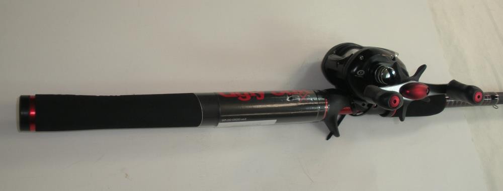 Shakespeare USCA661MLPCBO Baitcast Reel 6 ft 6" 1pc Medlight Action Rod Combo