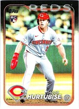 2024 Topps Update #US165 Jacob Hurtubise Rainbow Foil