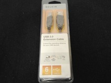USB 2.0 Extension Cable 6 feet