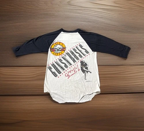 Guns N’ Roses T Shirt Skin and Bones World Tour 1990s vintage concert t-shirt, vintage, size M, single stitch, B+ condition