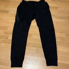 Nike Tech Fleece Pants Mens Medium Black Joggers Sweatpants 805162-010