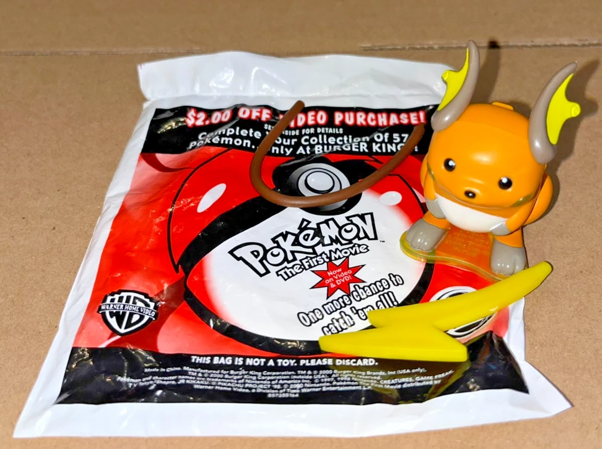 Burger King Pokemon Fast Food & Cereal Premiums for sale | eBay