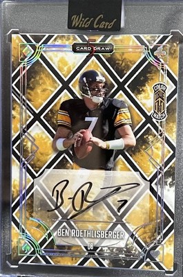 Ben Rothlisberger Auto True 1/1 Pittsburgh Steelers Color Match True One Of One