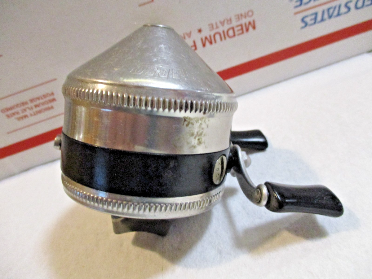 Moulinet Pêche Vintage Zebco Model 33 Classic - Fabriqué USA En 1984