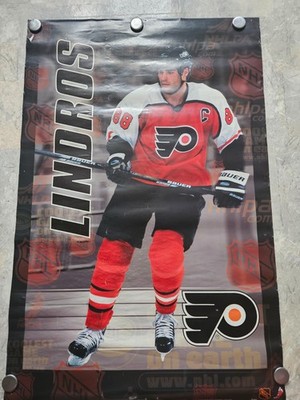 Eric Lindros NHL Philadelphia Flyers Promo Poster 90er Jahre