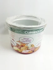 Cuisinart Ice Cream Maker ICE-20 ICE-21 ICE-25 Red Replacement Freezer Bowl ONLY