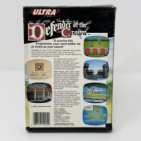 Defender of the Crown Nintendo NES Complete CIB Manual Tested