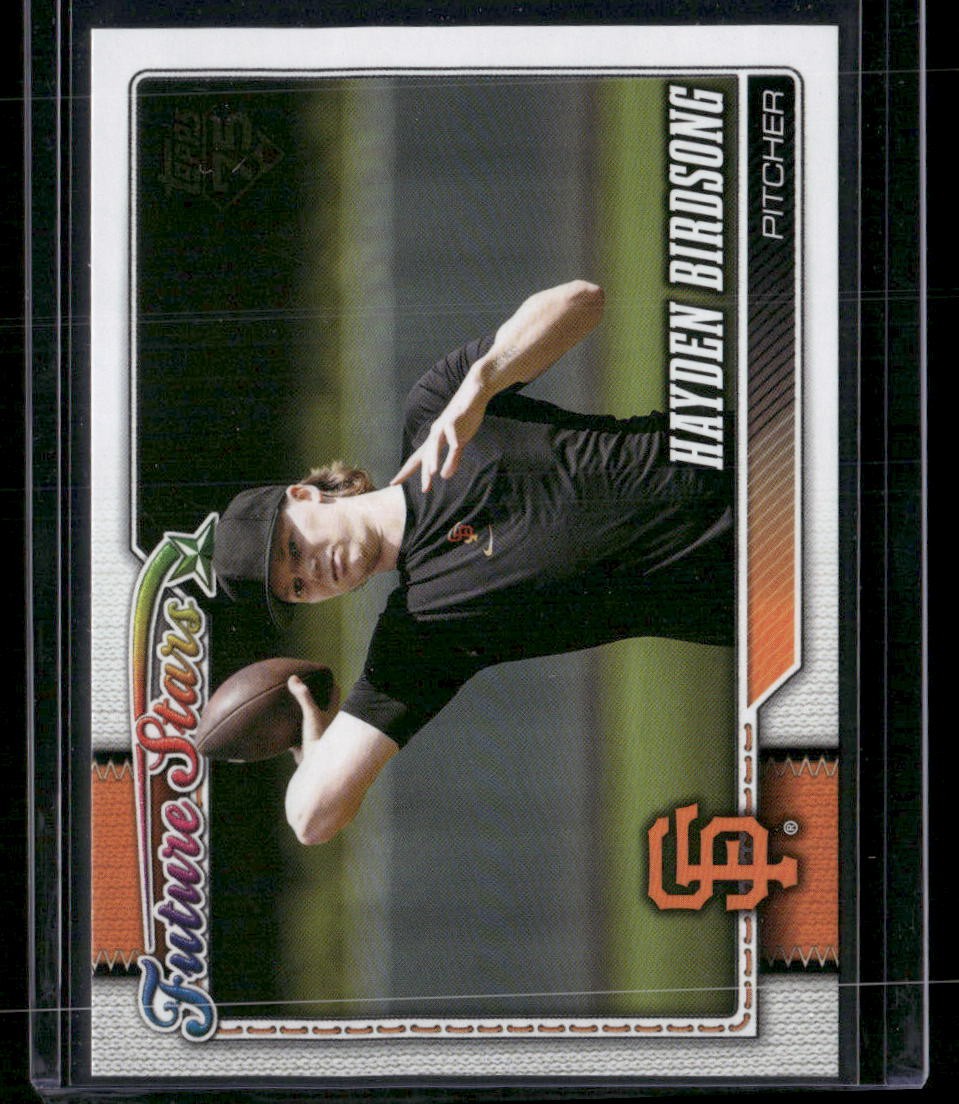 2026 Topps #296 Hayden Birdsong Golden Mirror Variations