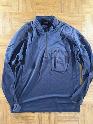 The North Face Summit Series L2 Power Grid Jacket Mens Grey Windbreaker Medium