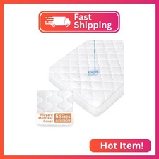 Pack and Play Mattress Pad 6 Sizes , Compatible with Baby Trend Lil Snooze Delu