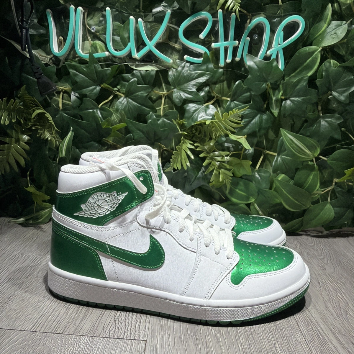 Jordan 1 Golf White Metallic | eBay