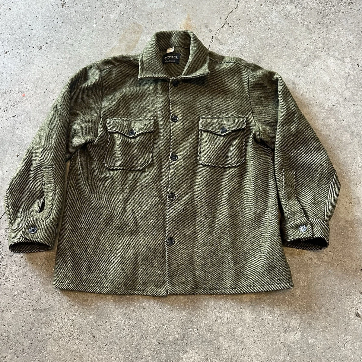 vintage wool jacket products for sale | eBay