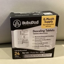 Bubupod Descaling Tablets 24 For Baby Bottle Washers Removes Scale  Minerals