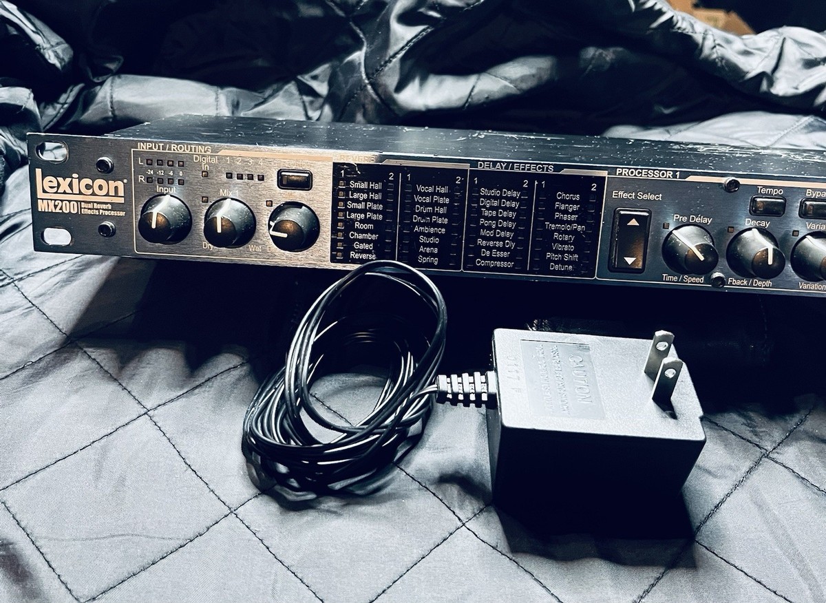 Lexicon MX200 Stereo Reverb/Effects Processor with Power Supply | eBay