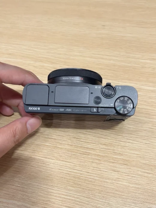 Sony Cyber - shot DSC - RX100 VI M6 20.1MP 4K Vid Black Cam SD Slot Top Image - Image 4 of 4