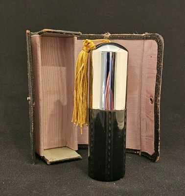 DeVilbiss Travel Perfume Atomizer in Leather Case - 1938