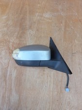 FORD GALAXY DRIVER SIDE WING MIRROR RIGHT SILVER ELECTRIC MANUAL FOLD 2008-2014