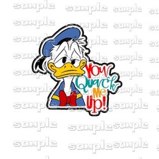Disney You Quack Me Up gl Premade Scrapbook Page Paper Piece die cut