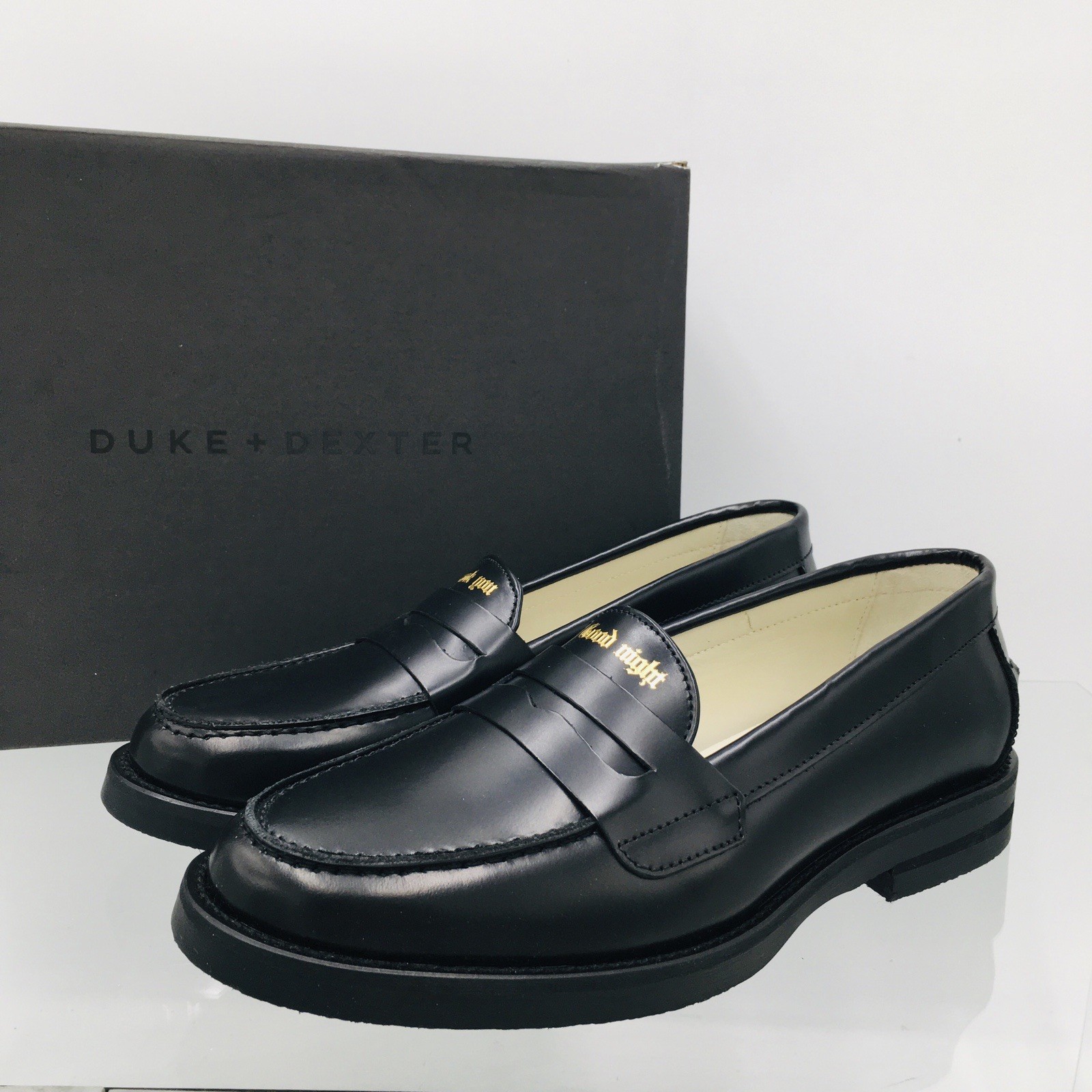 Duke + Dexter Wilde Thank You, Good Night Penny Loafer Women's US Size 6 M image 2