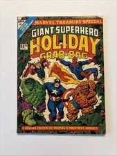 Marvel Treasury Giant Superhero Holiday Grab-Bag (Marvel Comics 1974) VG-