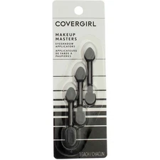 3 Pack CoverGirl Makeup Masters Eyeshadow Applicators, 3 Ct