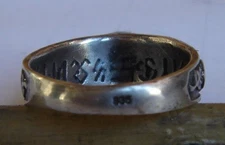 WW2. German silver ring.