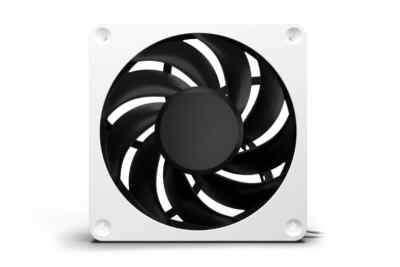 Alphacool Apex Stealth Metall Power Lüfter 120 mm, 3.000 U/min - weiß
