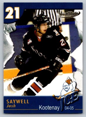 Josh Saywell 2004-05 Kootenay Ice