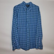 Ralph Lauren Shirt Mens Blue Multicolor Size XXL Long Sleeve Button Down Check
