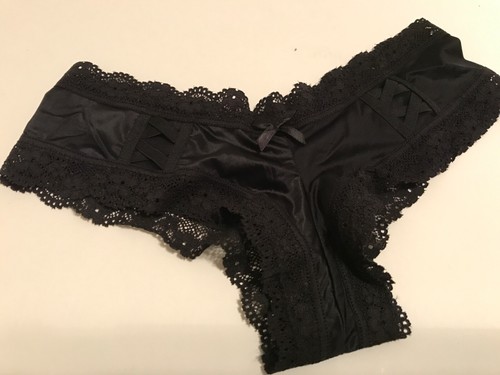Victorias Secret NWT Racerback BOMBSHELL Bra Panty Set 32B,XS U Pick Panty Black - Picture 5 of 12