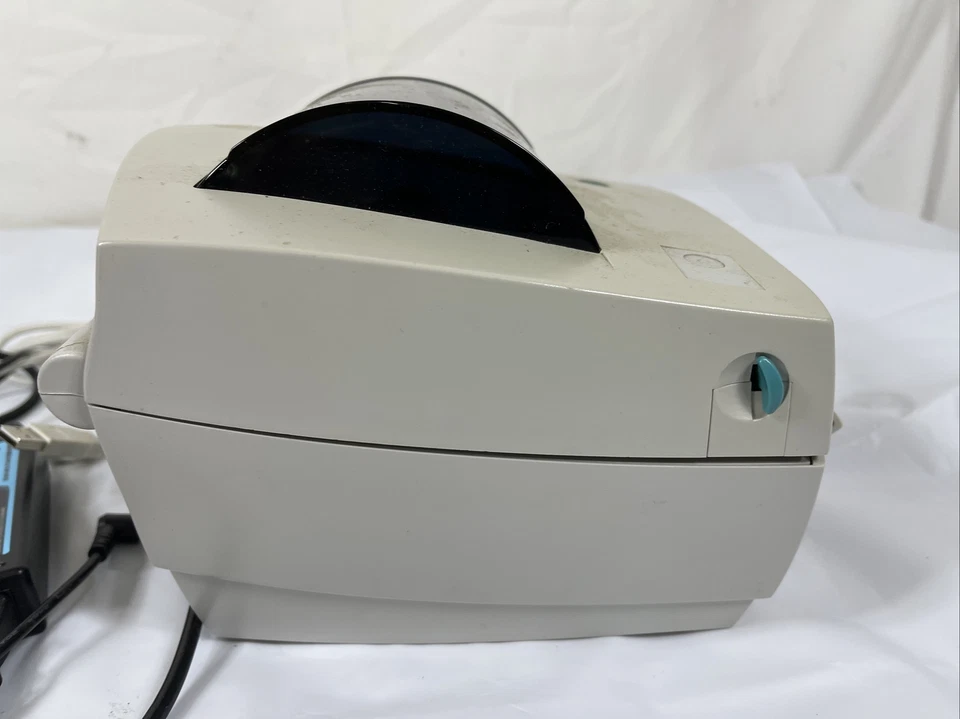 Zebra LP2844 Thermal Label Printer with Power Adapter and USB Cable. - Image 2 of 4
