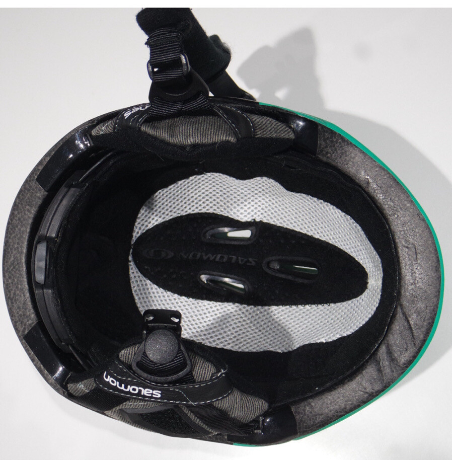 Casco Salomon Ranger taglia S 53 56 cm Seagreen nero