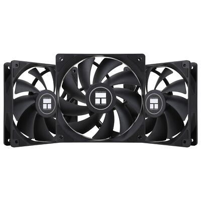 TL-C12C X3 CPU Fan 120mm Case Cooler Fan, 4pin PWM Silent Computer Fan with S...