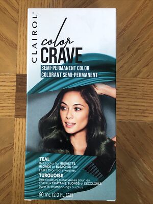 Clairol Color Crave Semi-permanent Hair Color, Teal ...