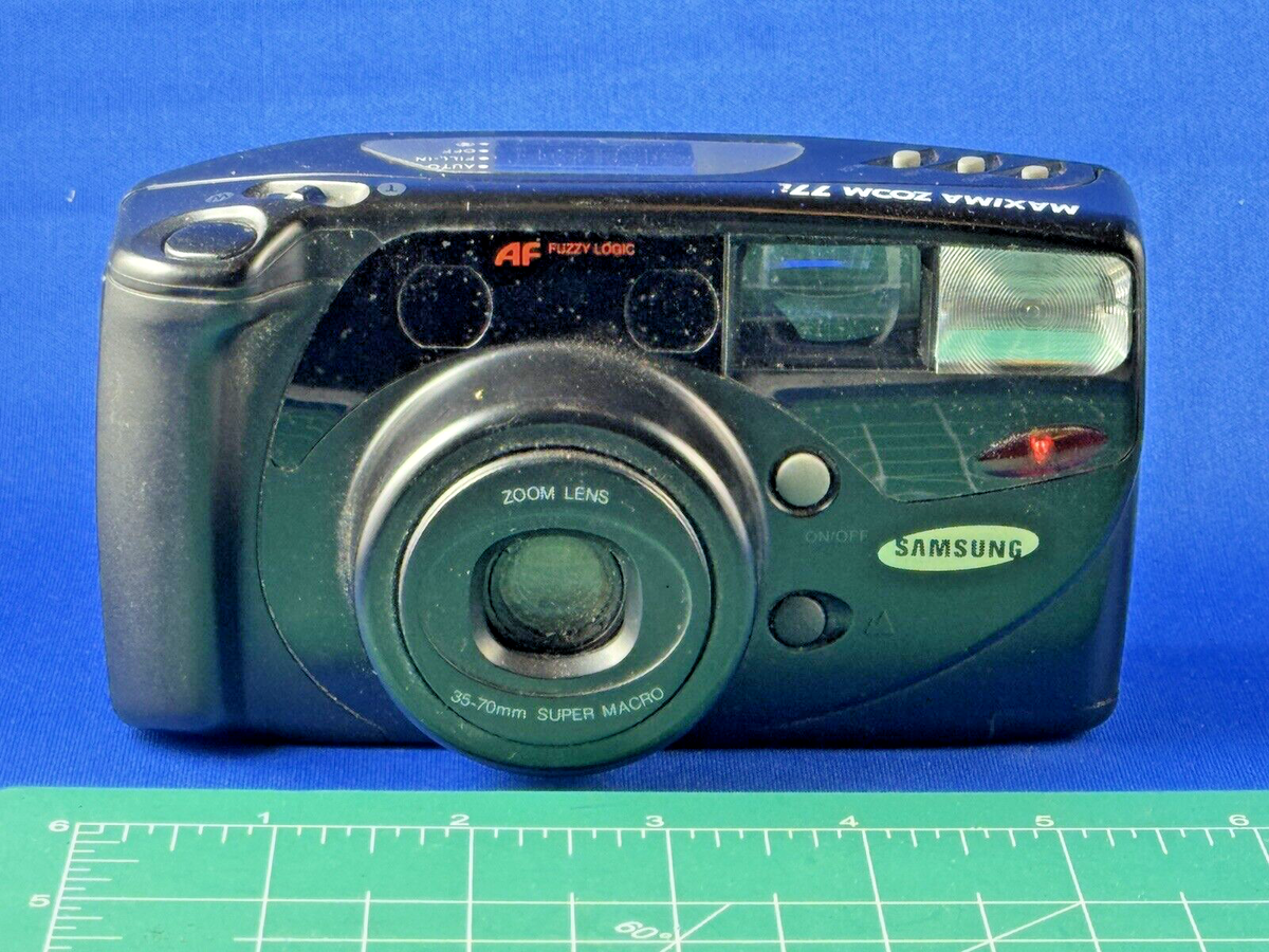 Samsung Maxima Zoom 77i Point and Shoot 35mm Film Camera
