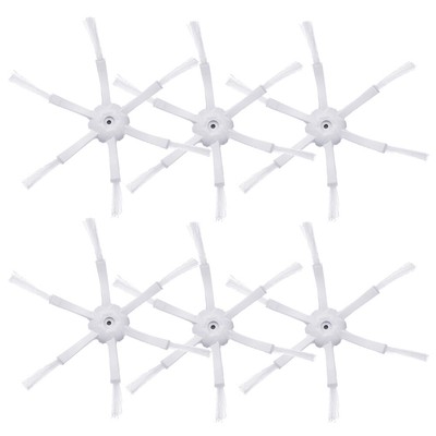 6 Armed Side Brushes Parts For Roborock S5 S6 MAX S51 S55 Robotic Vacuum Cleaner