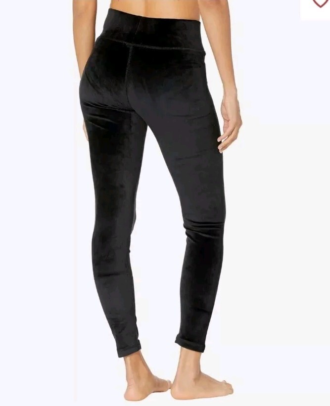 PJ Salvage Women's Alpine Nights Velour Leggings Sz SMALL