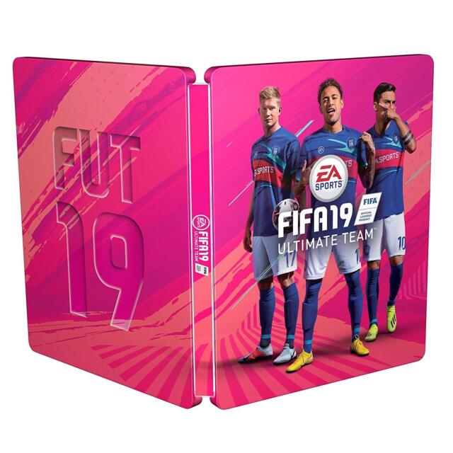 FIFA 19 Steelbook Steel Box Steelcase senza gioco-
