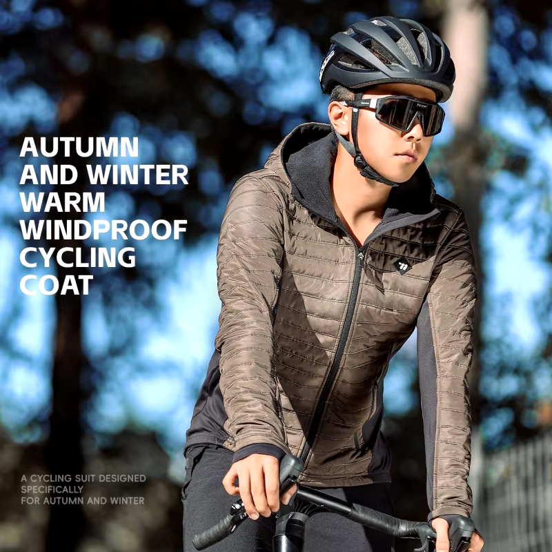 Herbst Winter Fahrrad Jacke Thermo Sport Freizeit Outdoor Warme