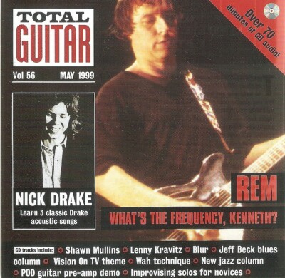 Various - Total Guitar CD Vol. 56, May 99 (CD 1999) Nick Drake; Blur; Jeff Beck