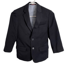 Tommy Hilfiger Boys Sportcoat 8 Navy Two Button Church Holiday Uniform Preppy